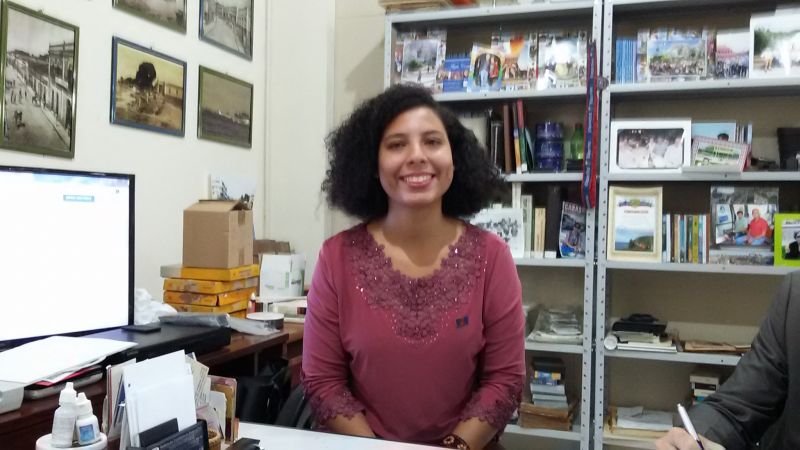 Ellana Silva - Coordenadora do Projeto Livro Solidário do IOEPA.